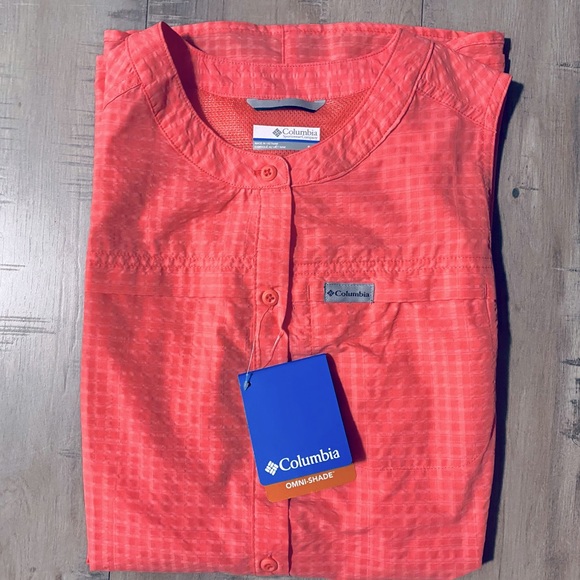 🆕 NWT- Columbia Women's Silver Ridge Novelty Tunic. Brand new. Salmon Color. - Picture 6 of 7